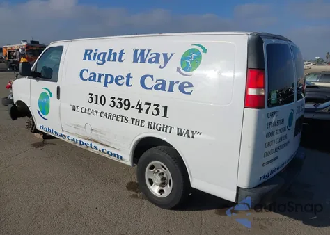 2007 Chevrolet Express Work Van from USA, damaged, VIN 1GCGG25V471251652